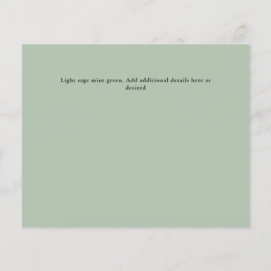 Nuestra Boda Foto Collage Wedding INVITE Flyer (Hinten)