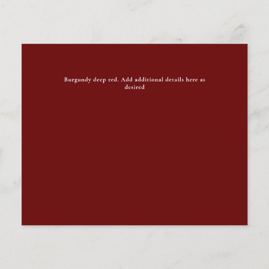 Nuestra Boda Foto Collage Wedding INVITE Flyer (Hinten)