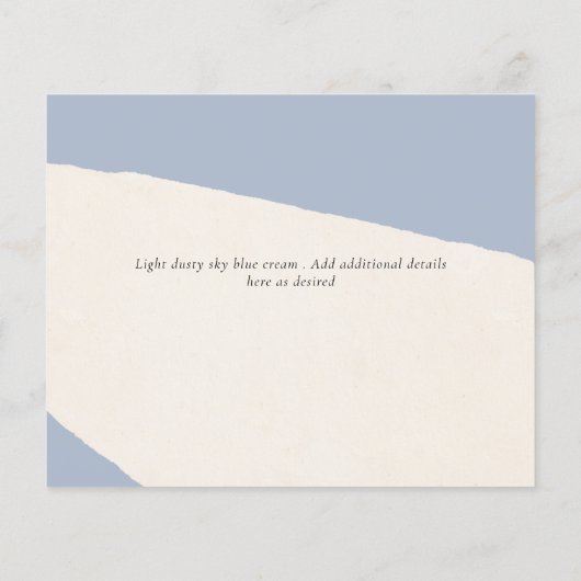 Nuestra Boda Foto Collage Wedding INVITE Flyer (Hinten)