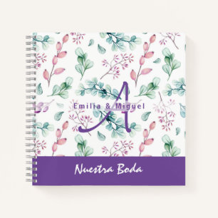 NUESTRA BODA Planificación o libro de visitas Notizblock