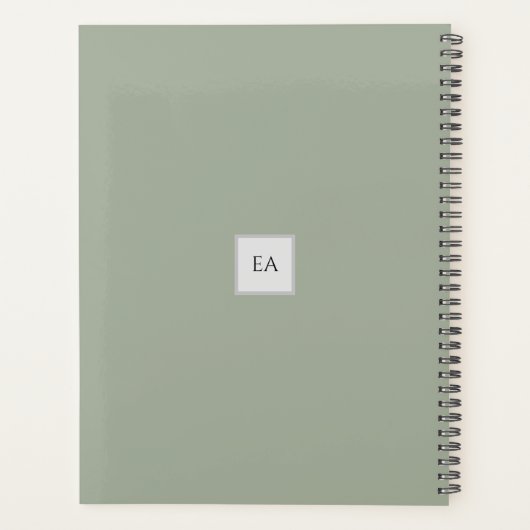 NUESTRA BODA Planificación o libro de visitas Planer (Rückseite)