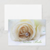 Nuestra Boda - Spanische Hochzeit Einladung (Vorne/Hinten)
