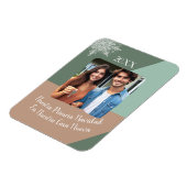 Nuestra Primera Navidad En Nuestra Casa Nueva Magnet (Linke Seite)