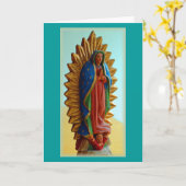 "Nuestra Señora De Guadalupe " Karte (Gelbe Blume)