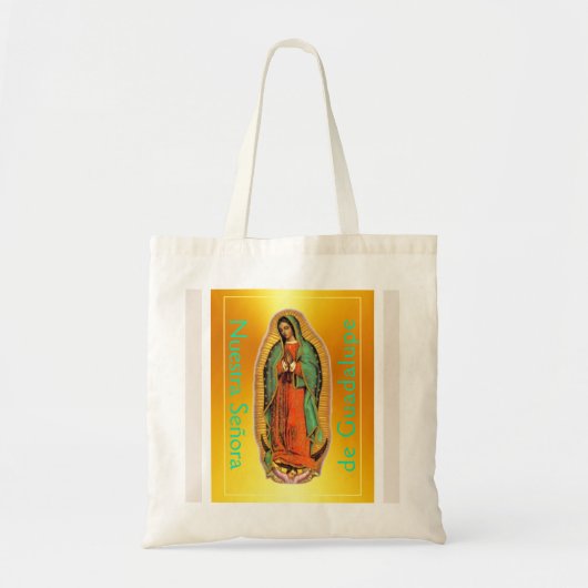 Nuestra Señora de Guadalupe Kleine Tote Tasche (Vorne)