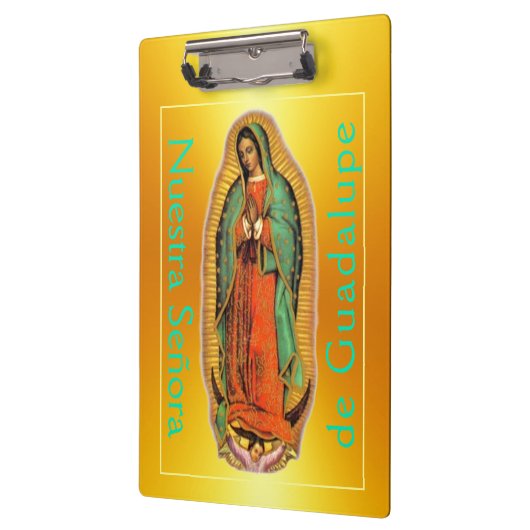 Nuestra Señora de Guadalupe Klemmbrett (Links)