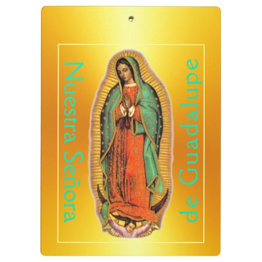 Nuestra Señora de Guadalupe Klemmbrett (Rückseite)