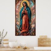 Nuestra Señora de Guadalupe Poster (Küche)