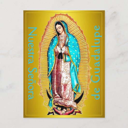 Nuestra Señora de Guadalupe Postkarte (Vorderseite)