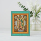 Nuestra Señora de Guadalupe Postkarte (Stehend Vorderseite)