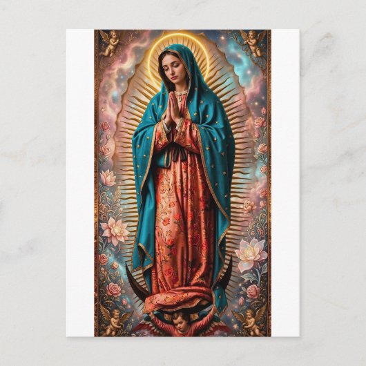 Nuestra Señora de Guadalupe Postkarte (Vorderseite)
