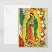 Nuestra Señora de Guadalupe Postkarte (Vorne/Hinten)