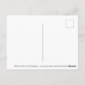 Nuestra Señora de Guadalupe Postkarte (Rückseite)