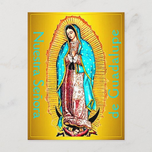 Nuestra Señora de Guadalupe Postkarte (Vorderseite)