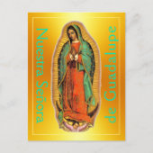 Nuestra Señora de Guadalupe Postkarte (Vorderseite)