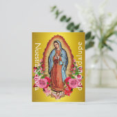 Nuestra Señora de Guadalupe Postkarte (Stehend Vorderseite)