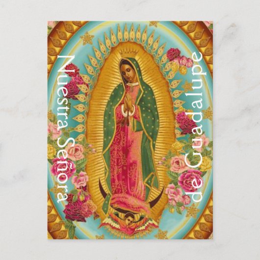Nuestra Señora de Guadalupe Postkarte (Vorderseite)