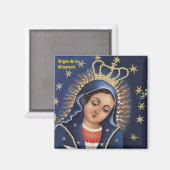 Nuestra Señora de la Altagracia Magnet (Vorderseite/Rückseite)