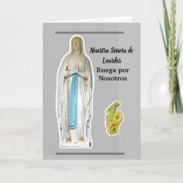 Nuestra Señora de Lourdes Card Karte