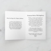 Nuestra Señora de Walsingham Card Karte (Innenseite)