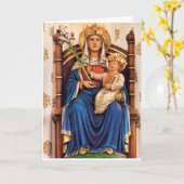 Nuestra Señora de Walsingham Card Karte (Gelbe Blume)
