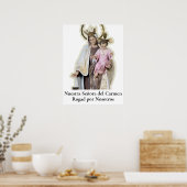 NUESTRA SEÑORA DEL CARMEN Card Poster (Küche)