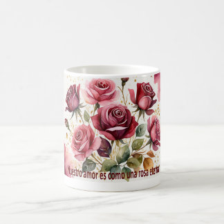 'Nuestro amor es como una rosa eterna Kaffeetasse