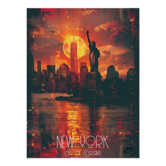 Nueva York - Ciudad de Sueños Poster (Vorderseite)
