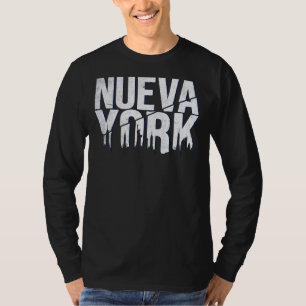 Nueva York New York Retro Style Vintages Spanische T-Shirt