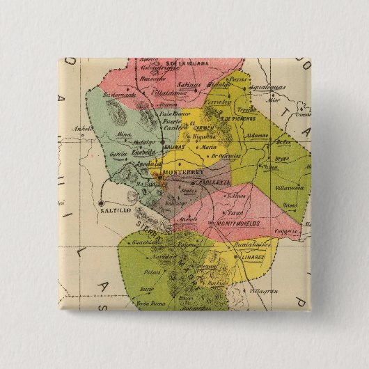 Nuevo Leon, Mexiko Button (Vorderseite)