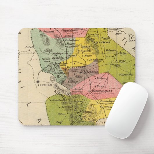 Nuevo Leon, Mexiko Mousepad (Mit Mouse)