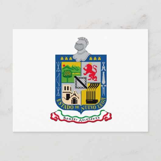 Nuevo Leon, Mexiko Postkarte (Vorderseite)