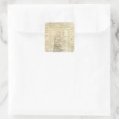 Nuevo Leon, Mexiko Quadratischer Aufkleber (Tasche)