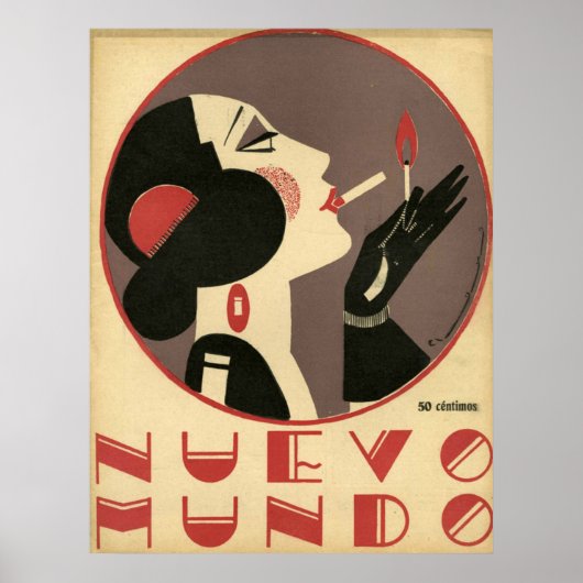 Nuevo Mundo Vintages Werbeplakat Poster (Vorne)