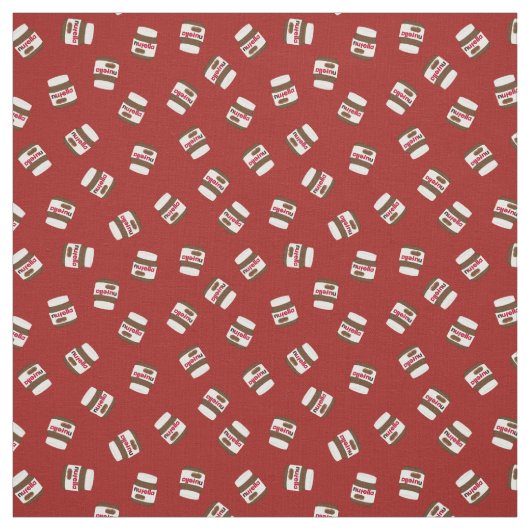 Nufella Chocolate Spread Pattern Stoff (Muster)