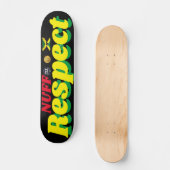 NUFF RESPECT 7 3/4" Skateboard-Deck Skateboard (Vorderseite)
