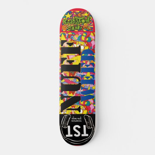NUFF WEED Skateboard (Vorderseite)