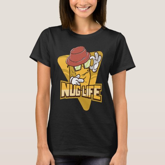 Nug Life Chicken Nugget T-Shirt (Vorderseite)