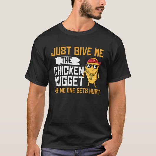 Nug Life Chicken Tender Nugget T-Shirt (Vorderseite)