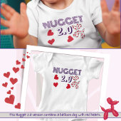 Nugget 2.0 Ballonhund & Herz Baby Strampler