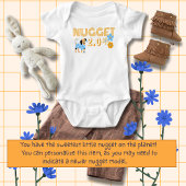 Nugget 2.0 Hund und Blume Baby Strampler