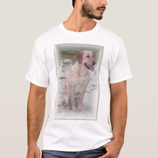 Nugget am Strand T-Shirt (Vorderseite)