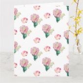 Nugget Baby Easter Chick and Tulip Karte (Gelbe Blume)