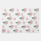 Nugget Baby Easter Chick and Tulip Kitchen Towel Geschirrtuch (Horizontal)