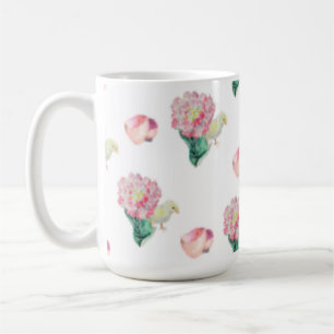 Nugget Baby Osterküken und Tulpe Kaffeetasse