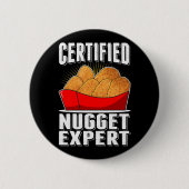 Nugget Expert Nug Life Button (Vorderseite)