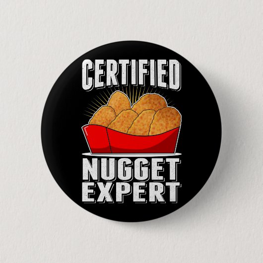 Nugget Expert Nug Life Button (Vorderseite)