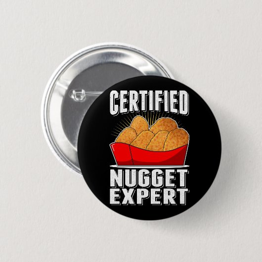 Nugget Expert Nug Life Button (Vorne & Hinten)