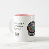 Nugget F.E.-Tasse 1 Zweifarbige Tasse (Vorderseite Links)