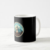 Nugget Falls Trail in Alaska Kaffeetasse (VorderseiteRechts)